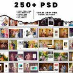 200+ Wedding Psd Pack | W04