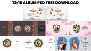 Read more about the article 12×18 Album Cover PSD Free Download – Shaadi Aur Event Albums Ke Liye Best Templates