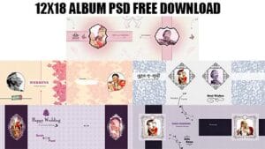 Read more about the article 12×18 Album Psd Free Download 2024 – High-quality Wedding Album Templates