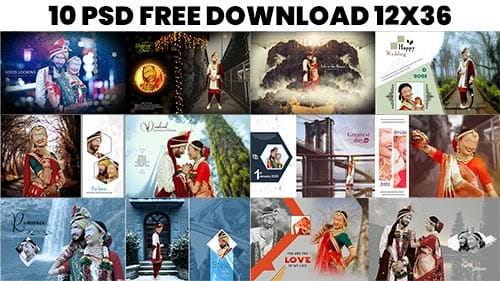 12x36 Album Psd Free Download 2025