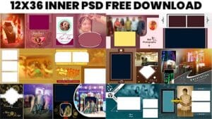 Read more about the article 12×36 Inner Album PSD Free Download | Premium Wedding Album PSD