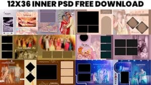 Read more about the article Wedding PSD Free Download | 12×36 Album PSD Templates