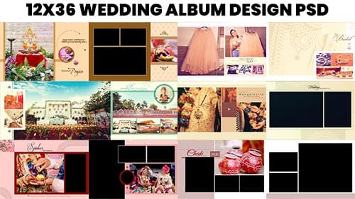 Read more about the article Free 12×36 Wedding Album PSD Templates Download In HD Quality