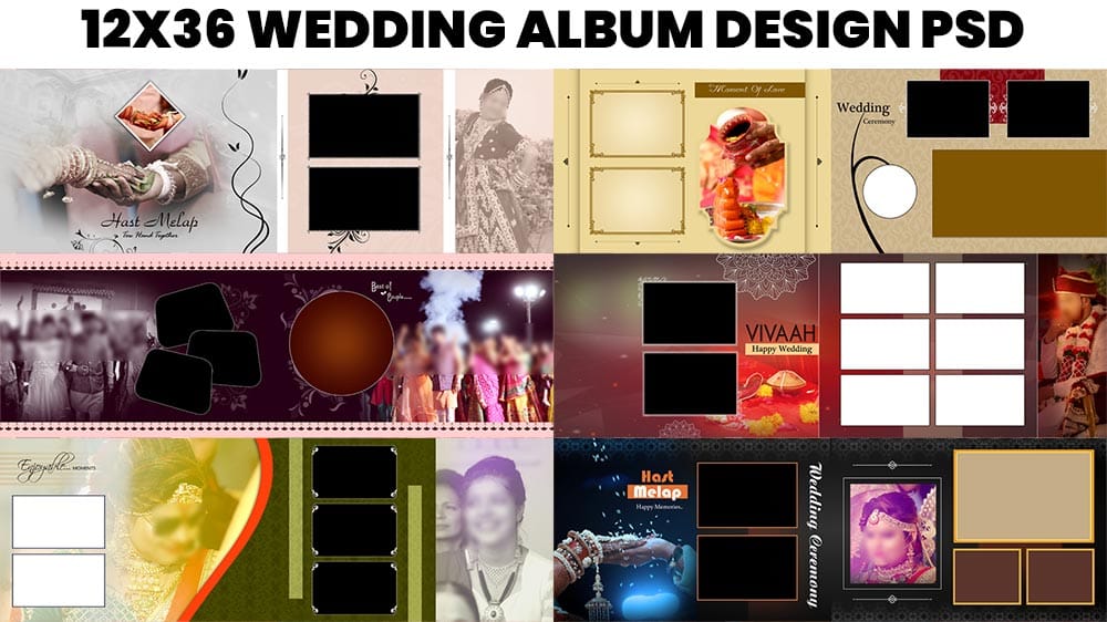 You are currently viewing Wedding Album Design 12×36 PSD Free Download | Latest Collection
