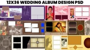 Read more about the article 12×36 Album Design PSD Free Download | Stylish Wedding Layouts