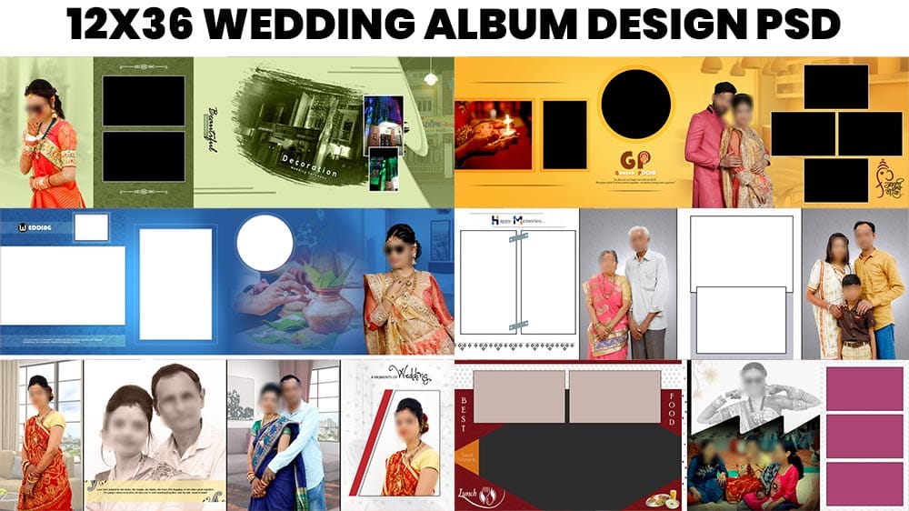 You are currently viewing 12×36 Wedding Album PSD Free Download | Premium Album Templates