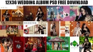 Read more about the article Wedding PSD Templates Free Download | 12×36 Album PSD 2025