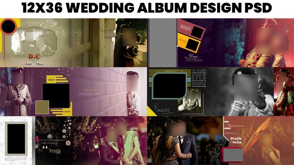 You are currently viewing Free Download 12×36 Album PSD Templates Indian Wedding DM PSD Designs