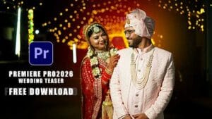 Read more about the article Cinematic Wedding Teaser Project For Premiere Pro