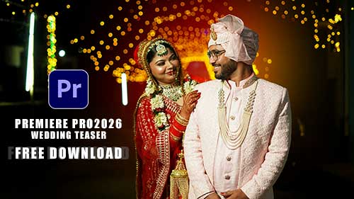 Read more about the article Cinematic Wedding Teaser Project For Premiere Pro